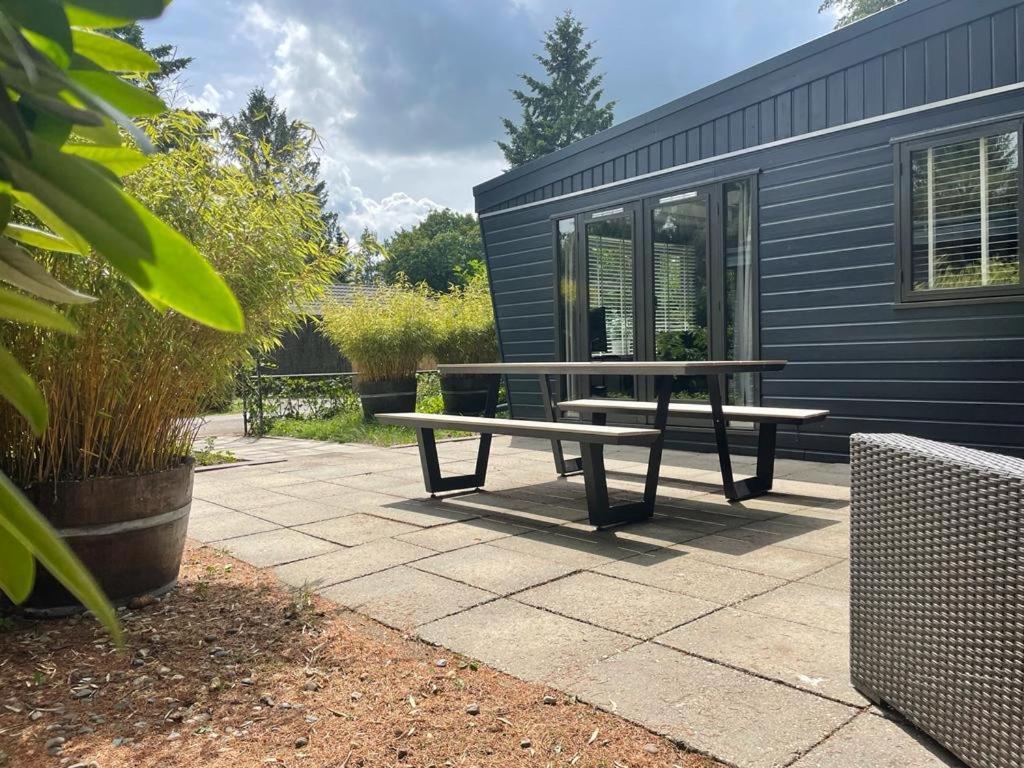 Uniek Chalet Op De Veluwe, In Bosrijke Omgeving. 皮滕 外观 照片